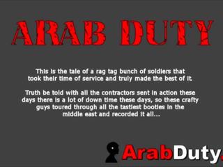 Arābu whores sneaked uz par soldiers
