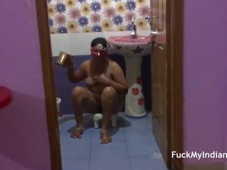 Full Night dirty video Enjoyment with Indian Bhabhi and Shower
