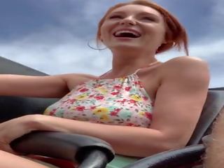 Sexy redhead lacy lennon picked up and fucked on publik instagram pov crita