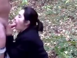 Oral And Doggy x rated film In The Woods