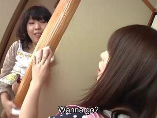 Subtitled jepang risky reged clip with flirty mother in law