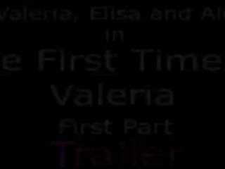 그만큼 처음으로 시간 의 valeria firs tpart - 양말 발 예배