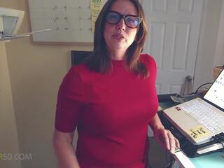 A provocative adult MILF gets a Visit to Her Office from a lover in it but He Finds that His Coworker is a Nymphomanic Nora 2