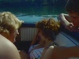 Джулия 1974: американски & голям цици секс видео филм c2