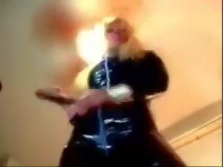 Whore Blonde Dom in Latex, Free MILF sex video video 09