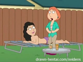 Družina moški hentai - dvorišče lezbijke